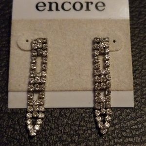 Vintage Rhinestone Earrings